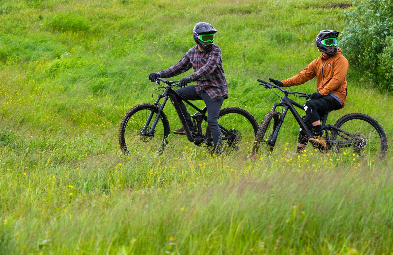 Iso-Syöte Bike Parkiin pääsee lauantaisin Saaga Travelin Syötebussilla Oulusta.